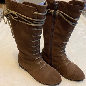 Joyfolie Eliza nutmeg boots. Size 13